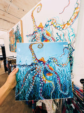 Atropos the Octopus Print