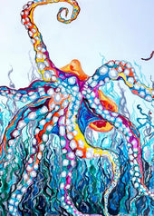 Atropos the Octopus Print