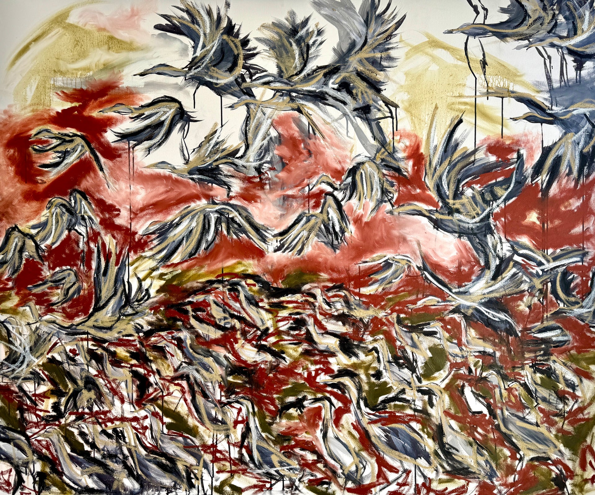 Sandhill Cranes Original