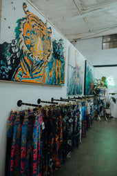 Tiger Diptych Original